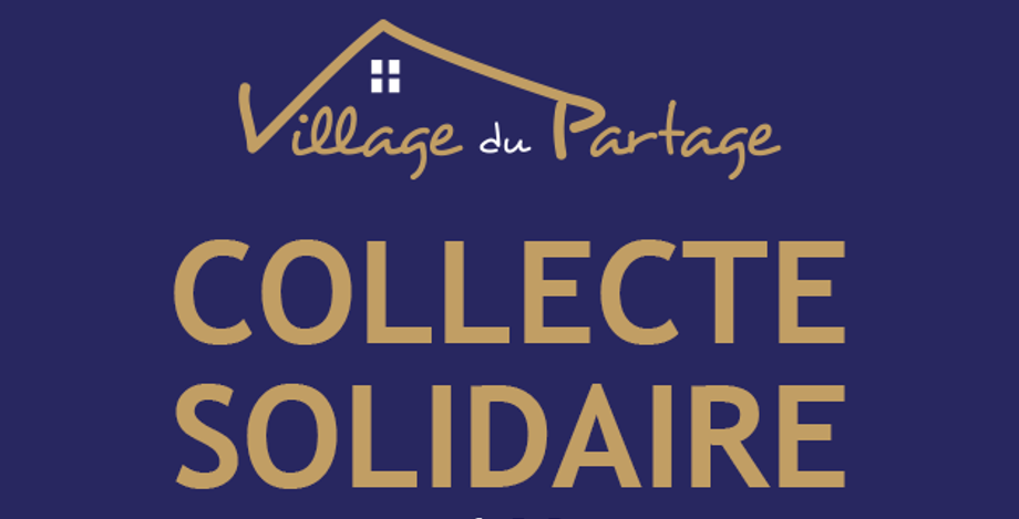 La collecte solidaire du Village du Partage