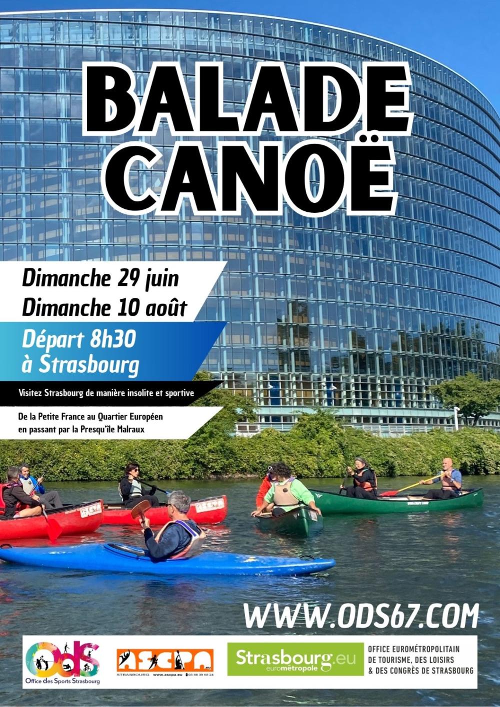 Balade en canoë
